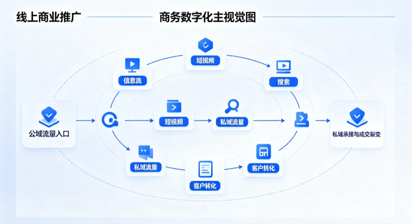 高雄线上商业推广怎么做？全域流量闭环搭建与低成本转化实战指南