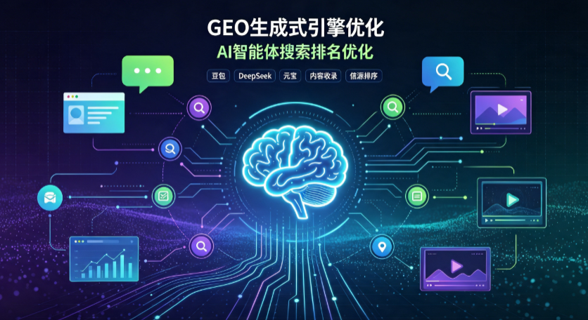 高雄GEO 浪潮来袭：生成式引擎优化崛起，创作者争抢豆包、DeepSeek、元宝智能体流量入口